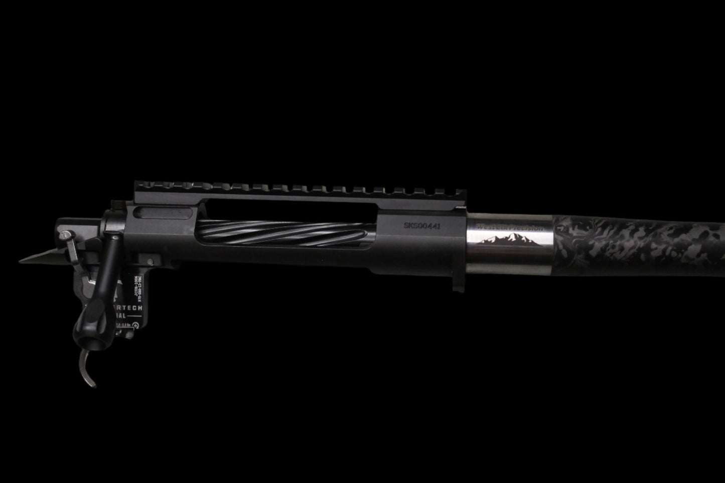 Pure Skeleton Carbon Barreled Action